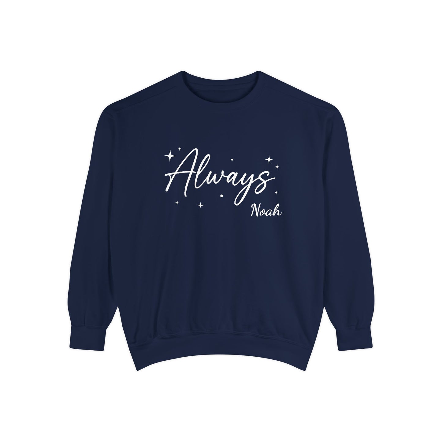 Custom Always & Forever Couples Matching Unisex Sweatshirts - Always | by JuzForHue