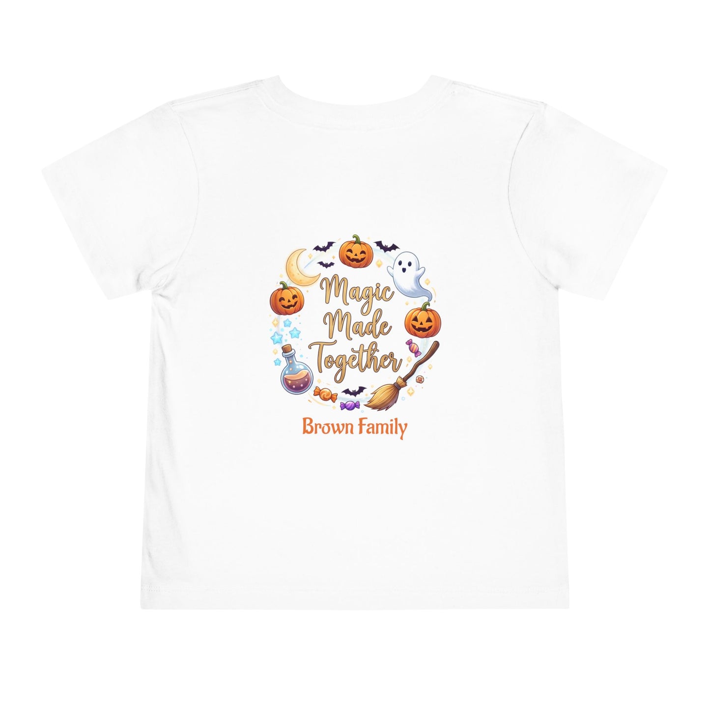 Magic Made Together: Toddler Halloween Personalized Shirt | by JuzForHue