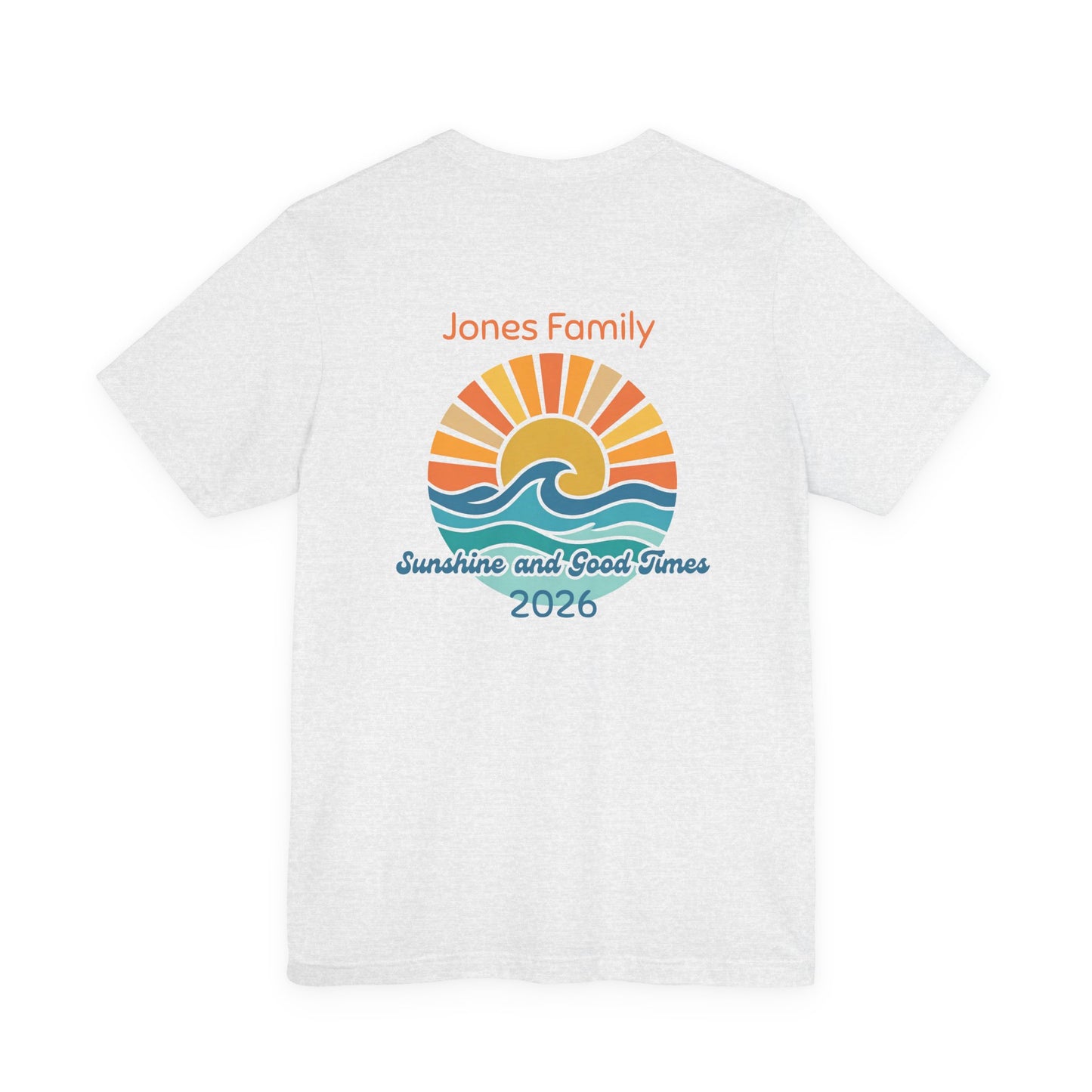 Sunshine Memories: Personalized Adult Travel Shirt | by JuzForHue