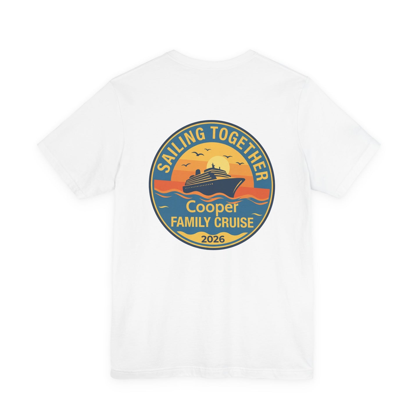 Tropical Cruise Family Crew: Adult Travel Shirt | by JuzForHue