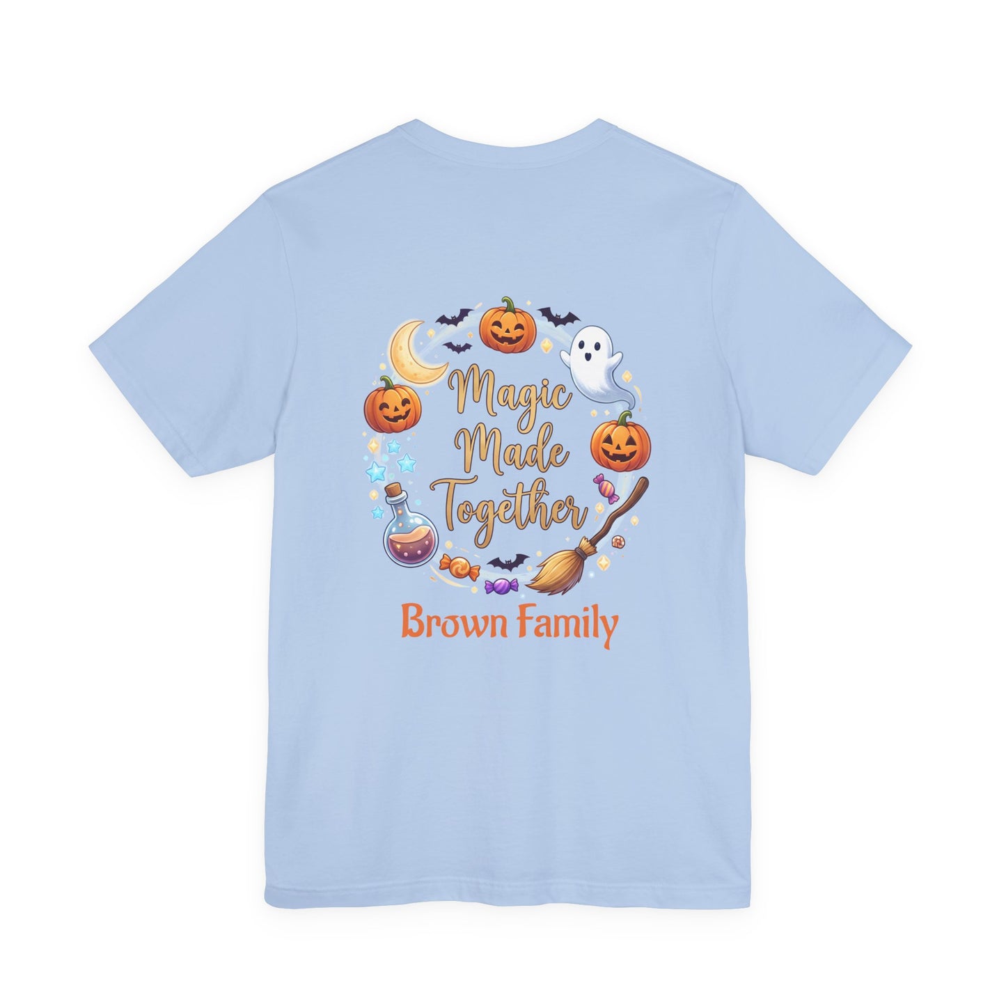 Magic Made Together: Adult Halloween Personalized Shirt | by JuzForHue