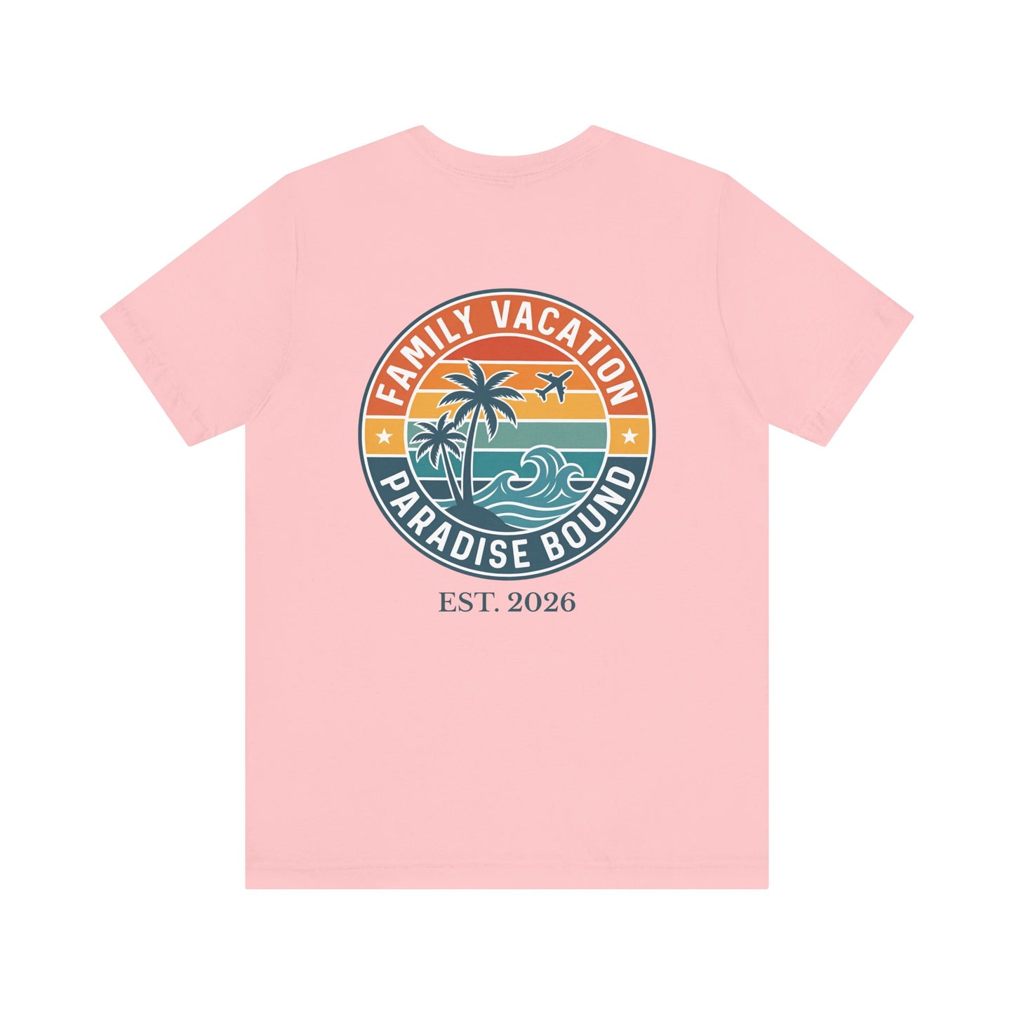 Sunset Coast Escape: Adult Family Vacation Shirt | by JuzForHue