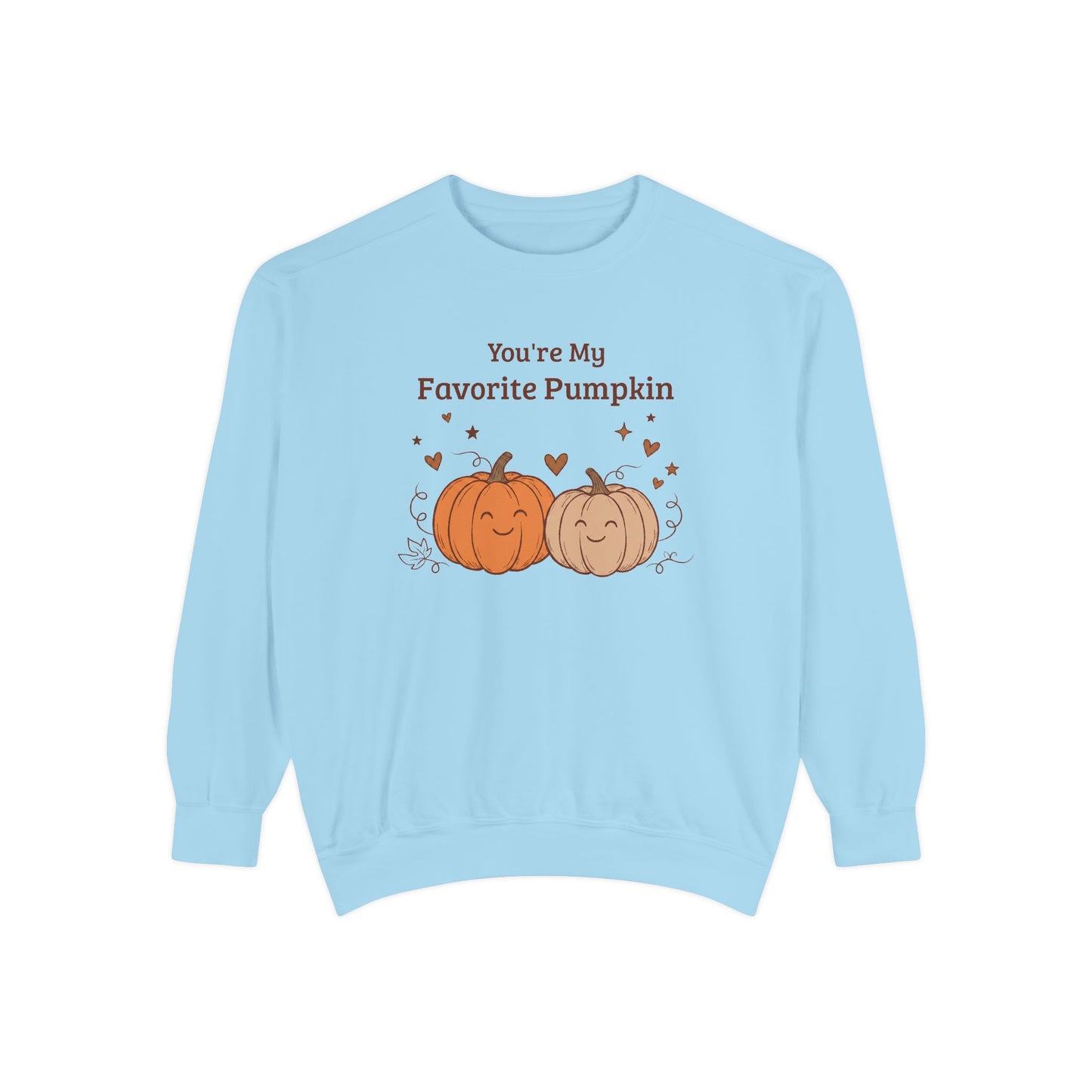 You're My Favorite Pumpkin: Matching Halloween Couple Sweatshirt