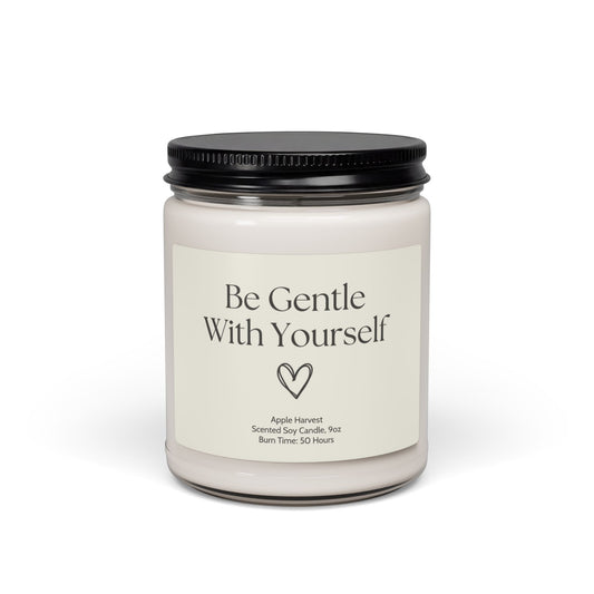 Be Gentle With Yourself - Self-Love Affirmation Candle | by JuzForHue