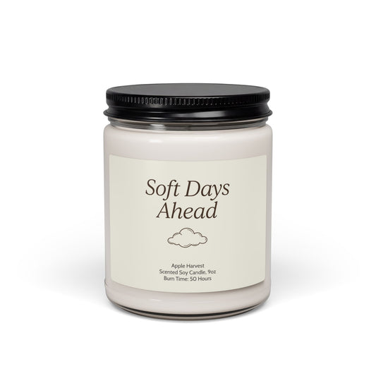 Soft Days Ahead - Self-Love Affirmation Candle | by JuzForHue