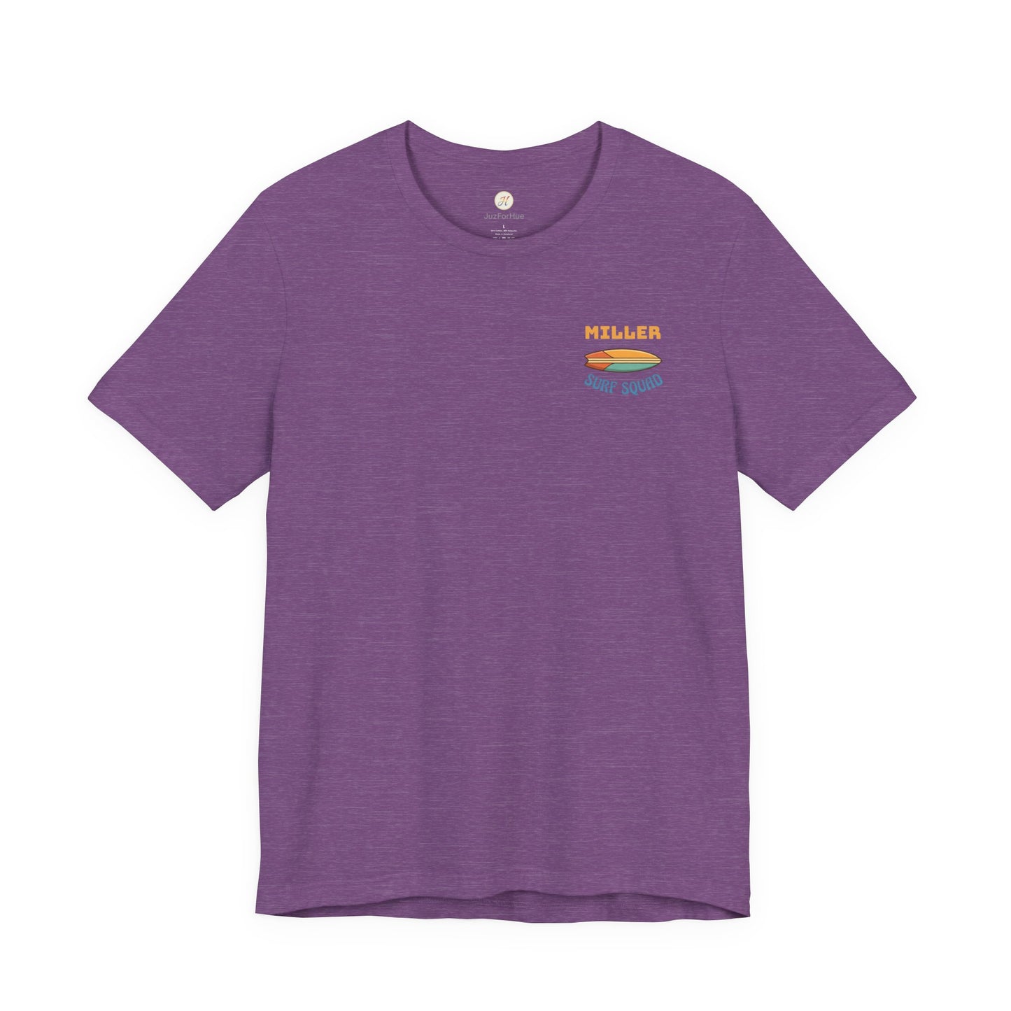 Retro Surf Family Vacation: Adult Beach Travel Tee | by JuzForHue