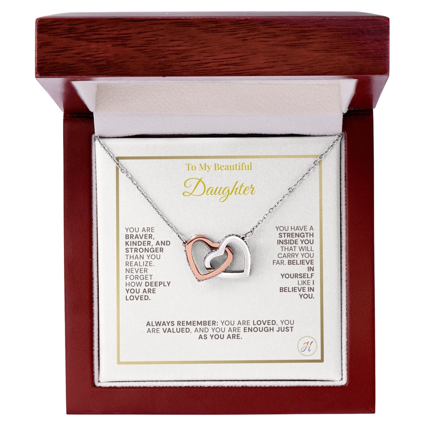 Interlocking Heart Gold 1
