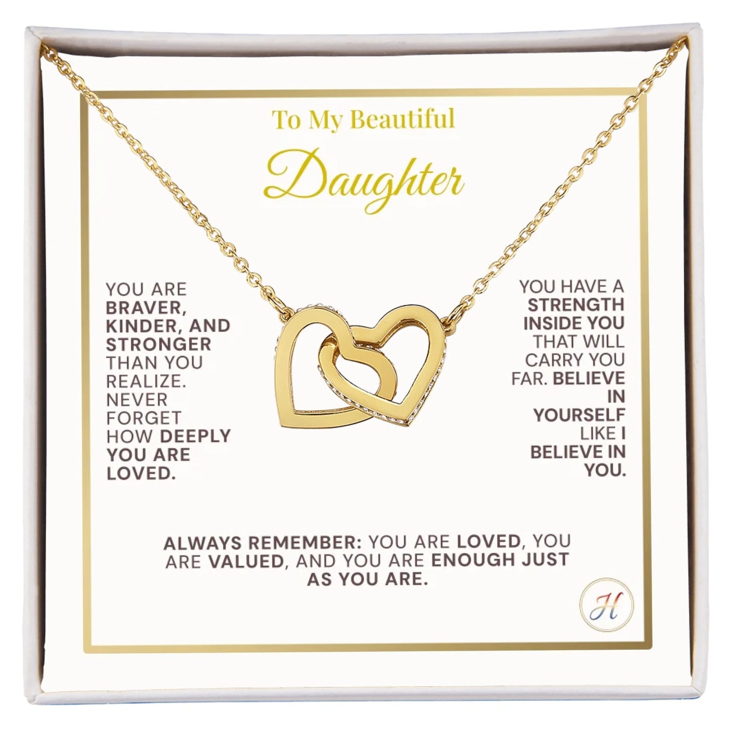 Interlocking Heart Gold 1