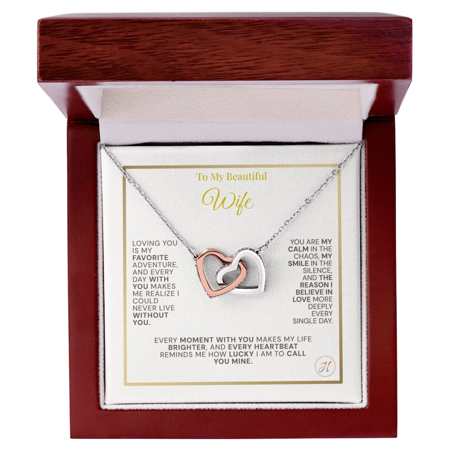 Interlocking Heart Gold 1