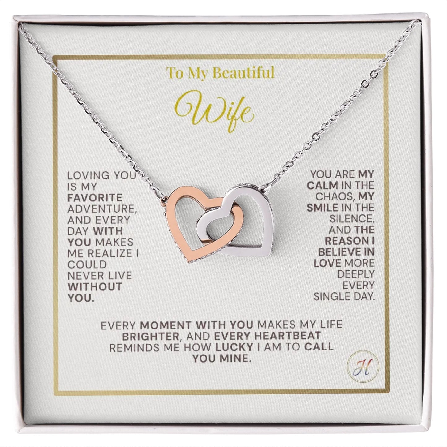 Interlocking Heart Gold 1
