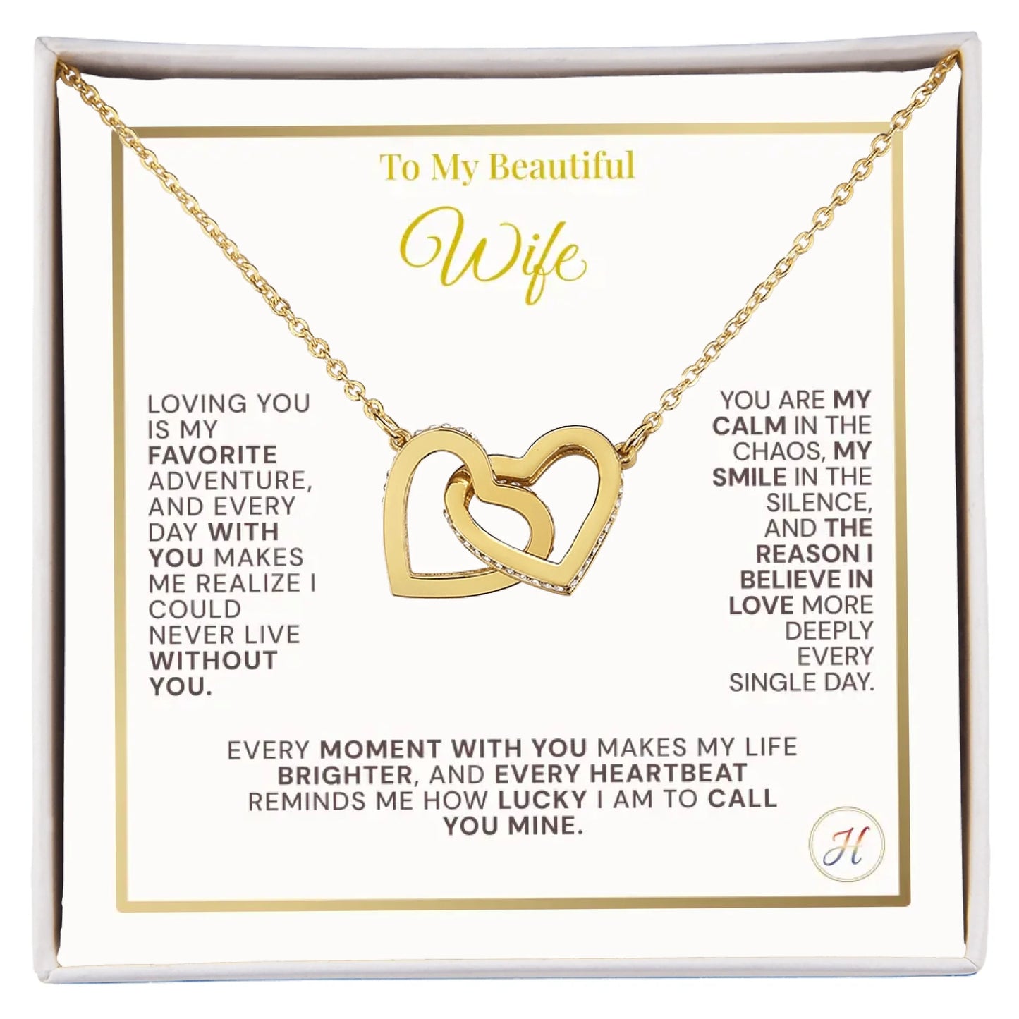 Interlocking Heart Gold 1