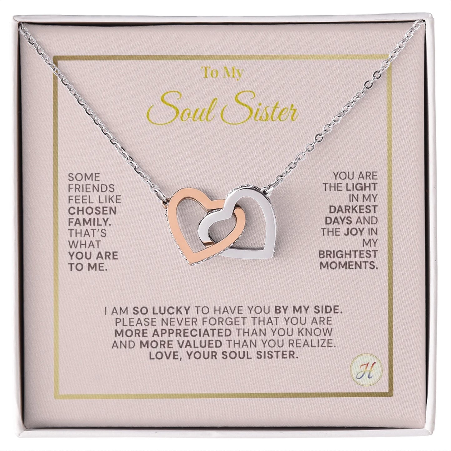 Interlocking Heart Gold 1