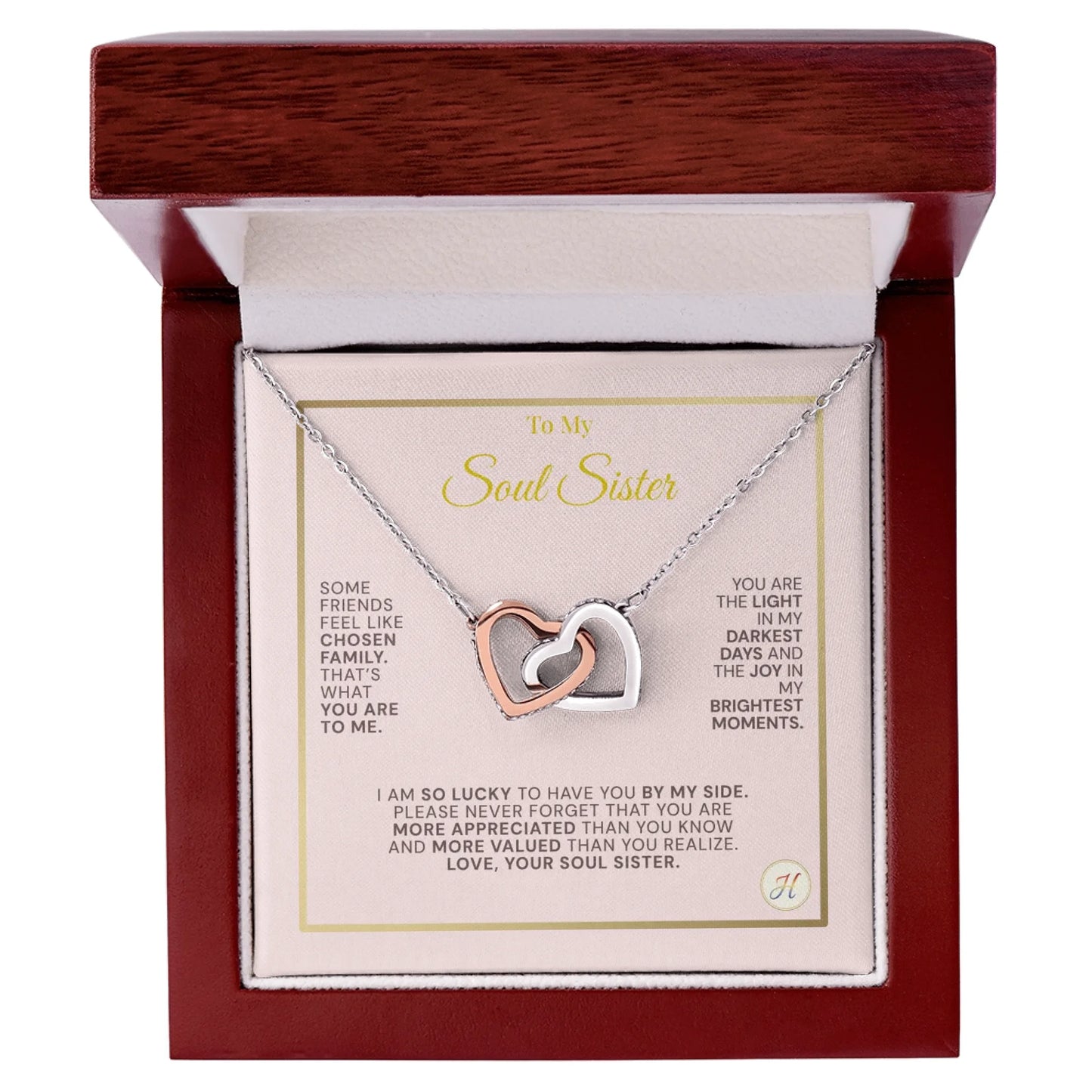 Interlocking Heart Gold 1