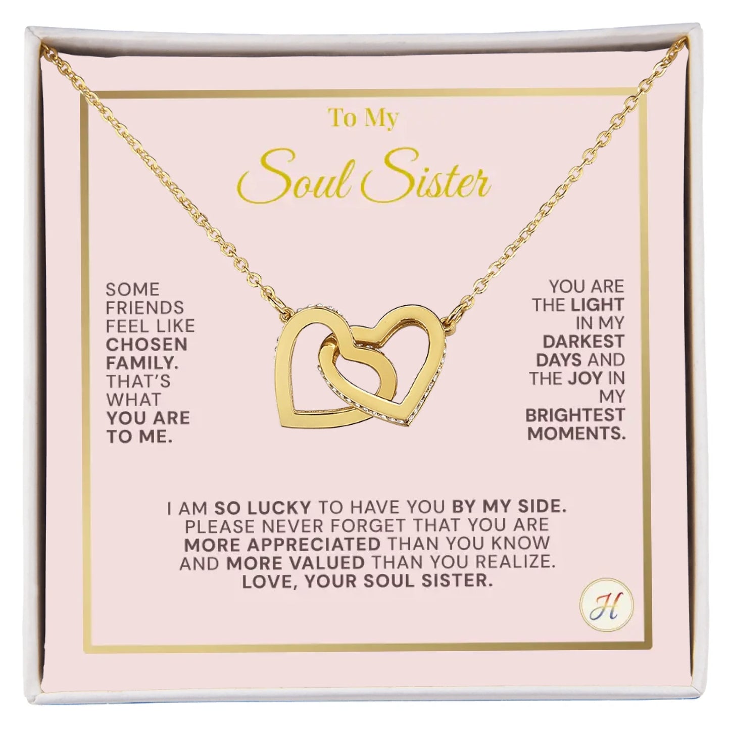 Interlocking Heart Gold 1