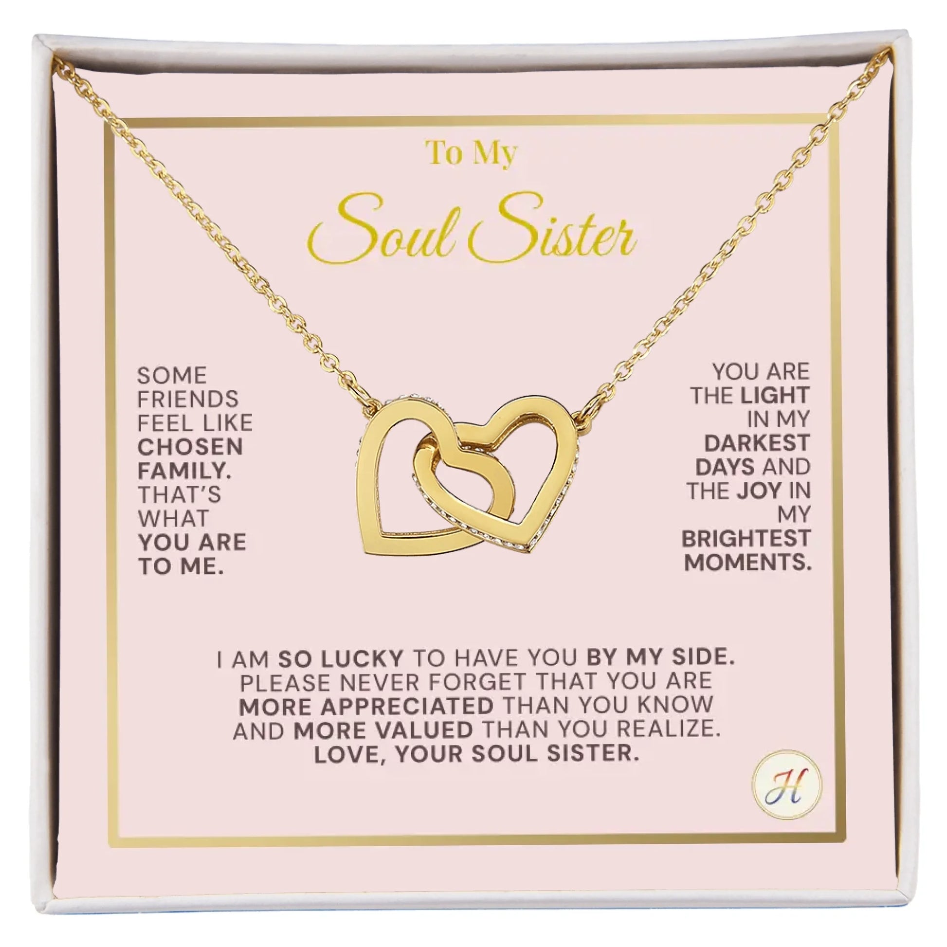Interlocking Heart Gold 1