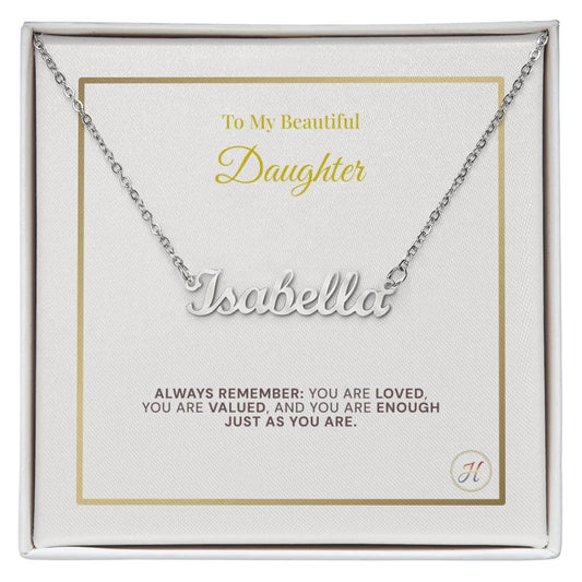 Name Necklace AMZ