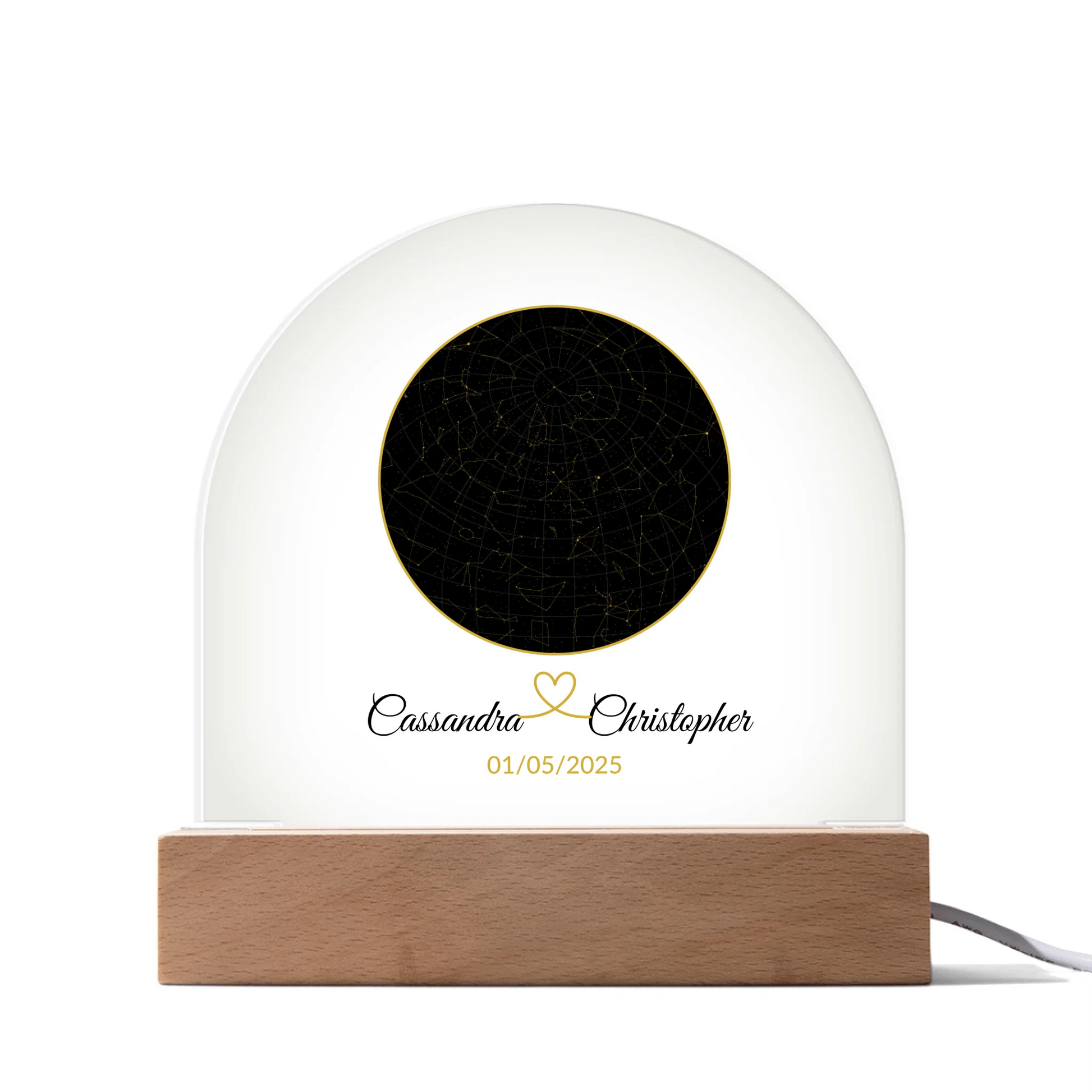 Acrylic Dome LED 1