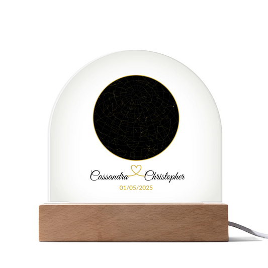 Acrylic Dome LED 1