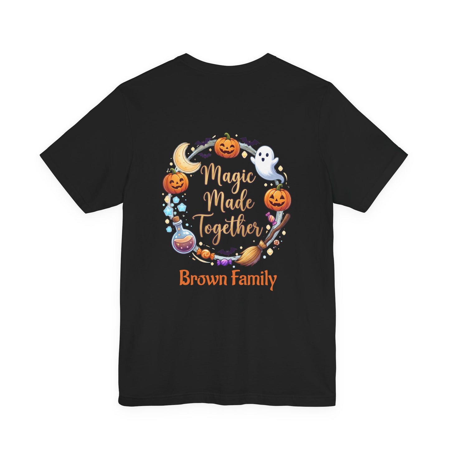 Magic Made Together: Adult Halloween Personalized Shirt | by JuzForHue