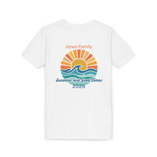 Sunshine Memories: Custom Youth Vacation Tee | by JuzForHue