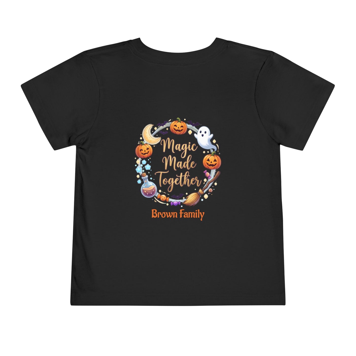 Magic Made Together: Toddler Halloween Personalized Shirt | by JuzForHue