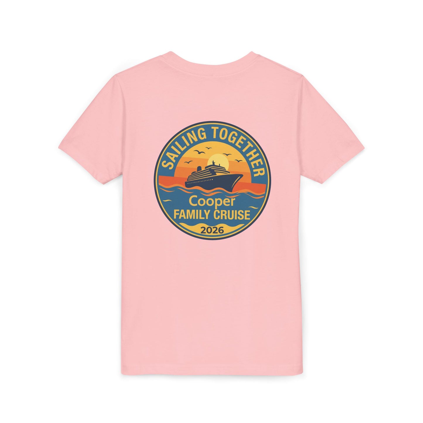 Tropical Cruise Family Crew: Youth Nautical Tee | by JuzForHue