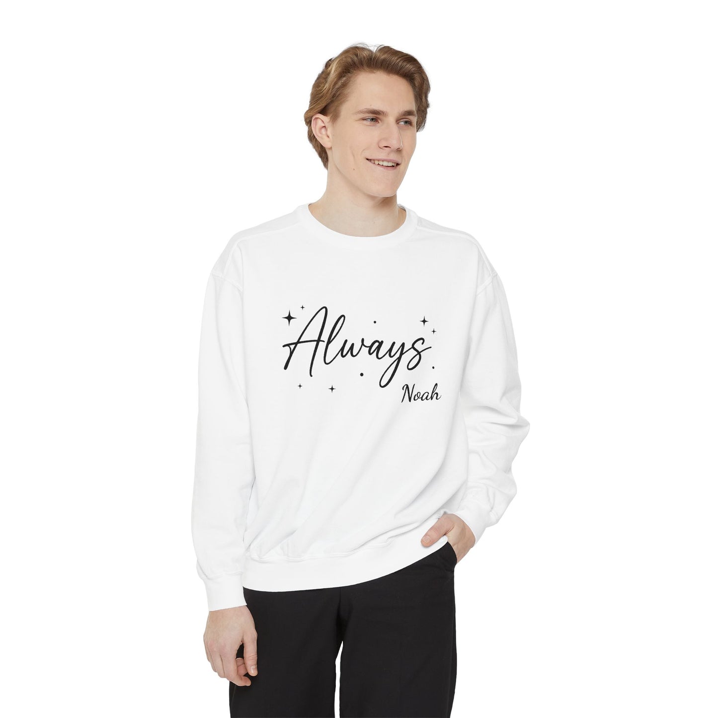 Custom Always & Forever Couples Matching Unisex Sweatshirts - Always | by JuzForHue