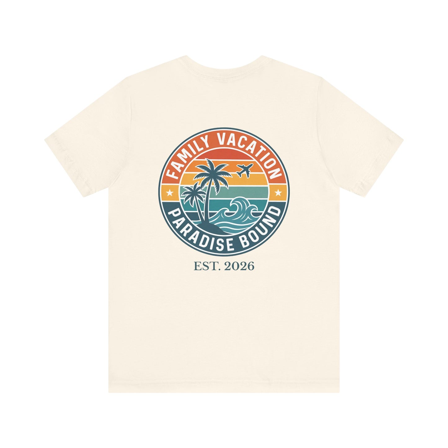 Sunset Coast Escape: Adult Family Vacation Shirt | by JuzForHue
