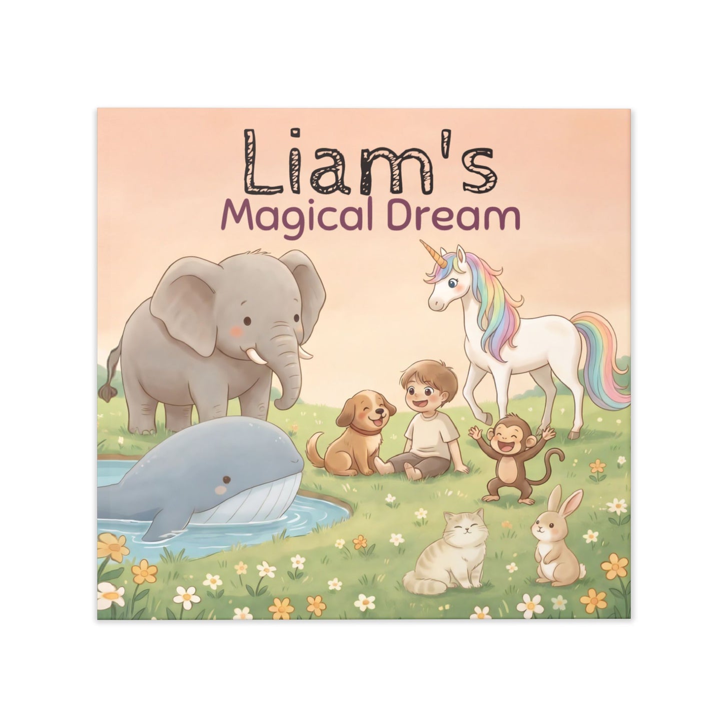 Custom Magical Dream Storybook | Personalized Book for Boys