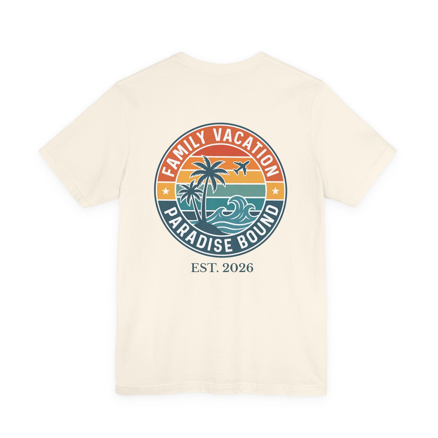 Sunset Coast Escape: Adult Family Vacation Shirt | by JuzForHue