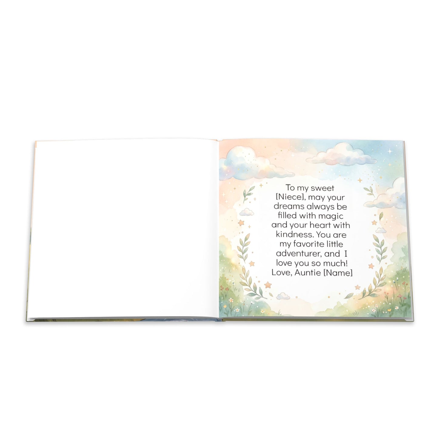 Custom Magical Dream Storybook | Personalized Book for Girls