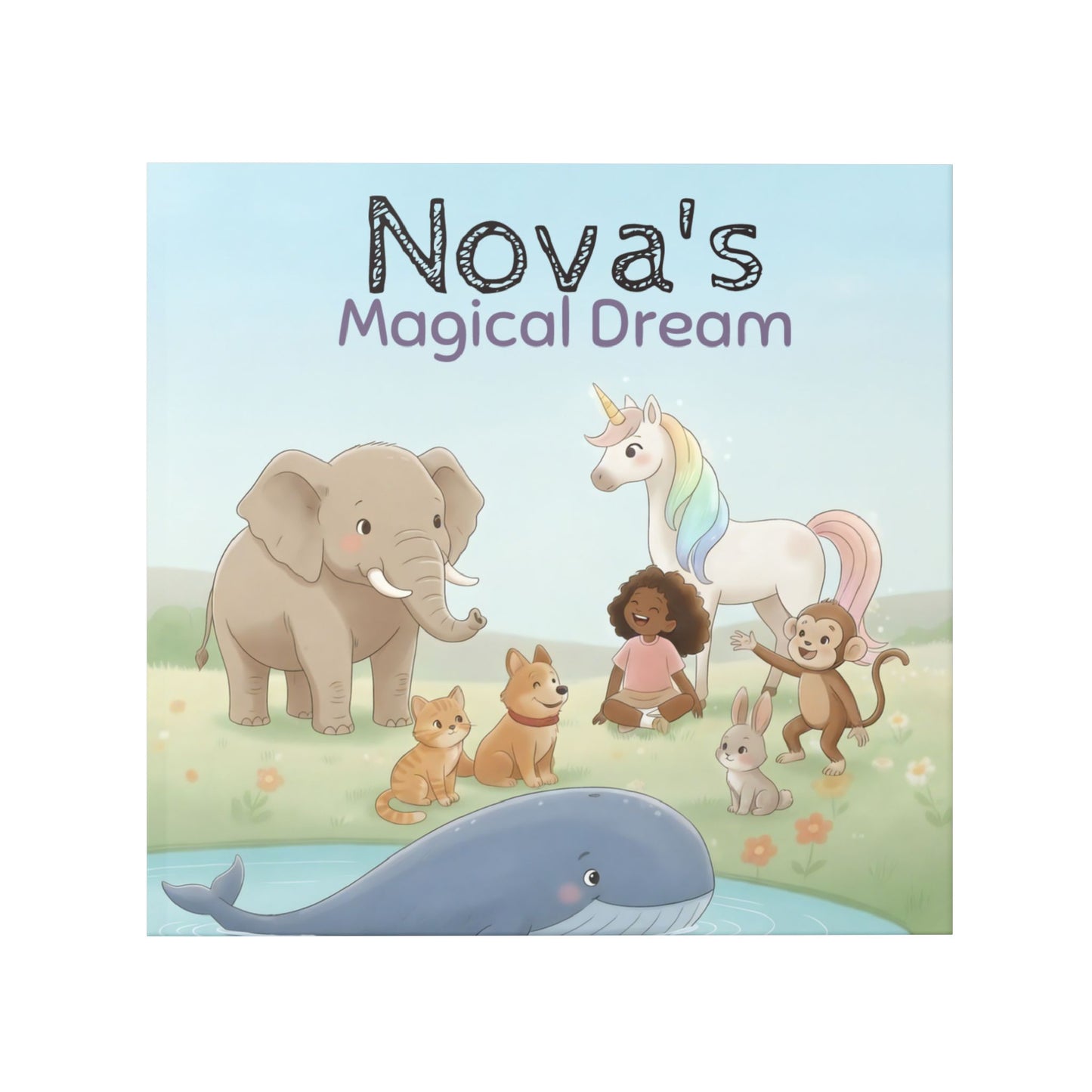 [Name]'s Magical Dream | Custom Diverse Book for Girls