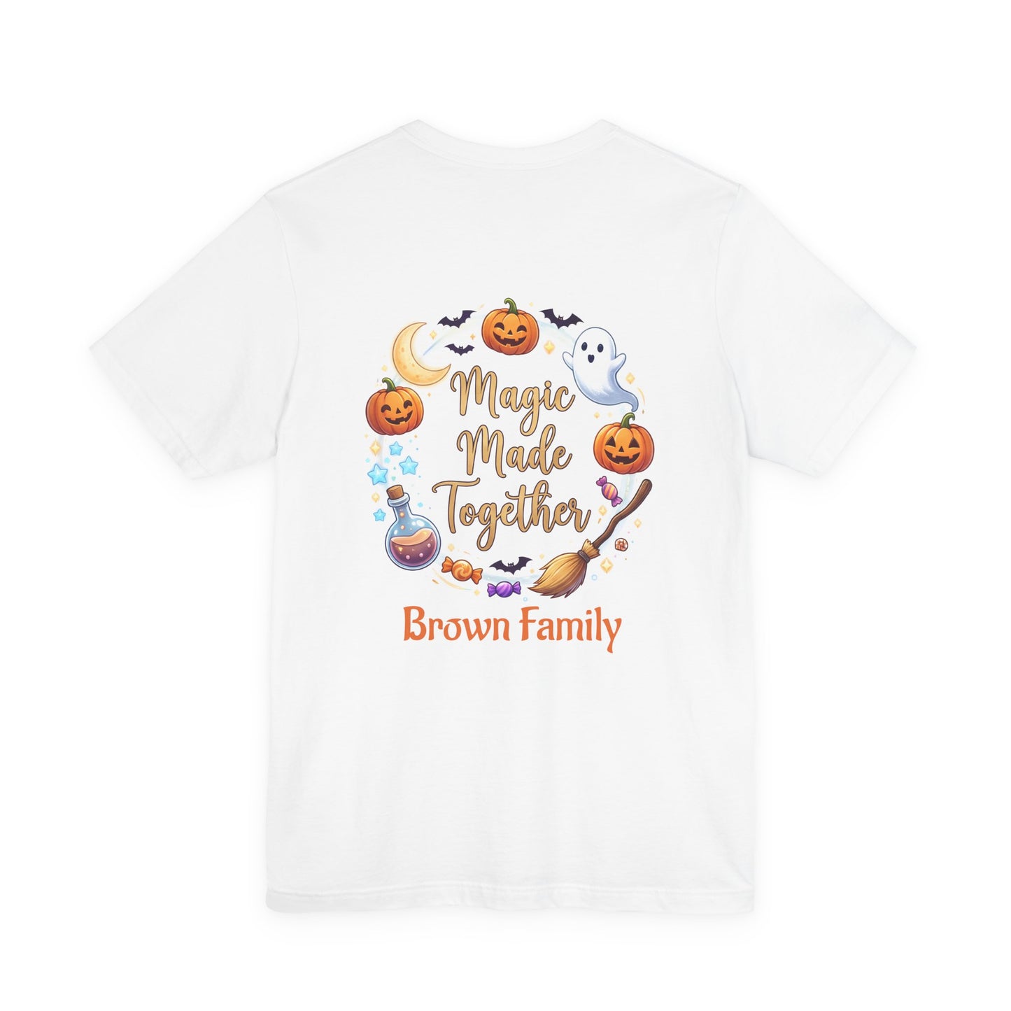 Magic Made Together: Adult Halloween Personalized Shirt | by JuzForHue