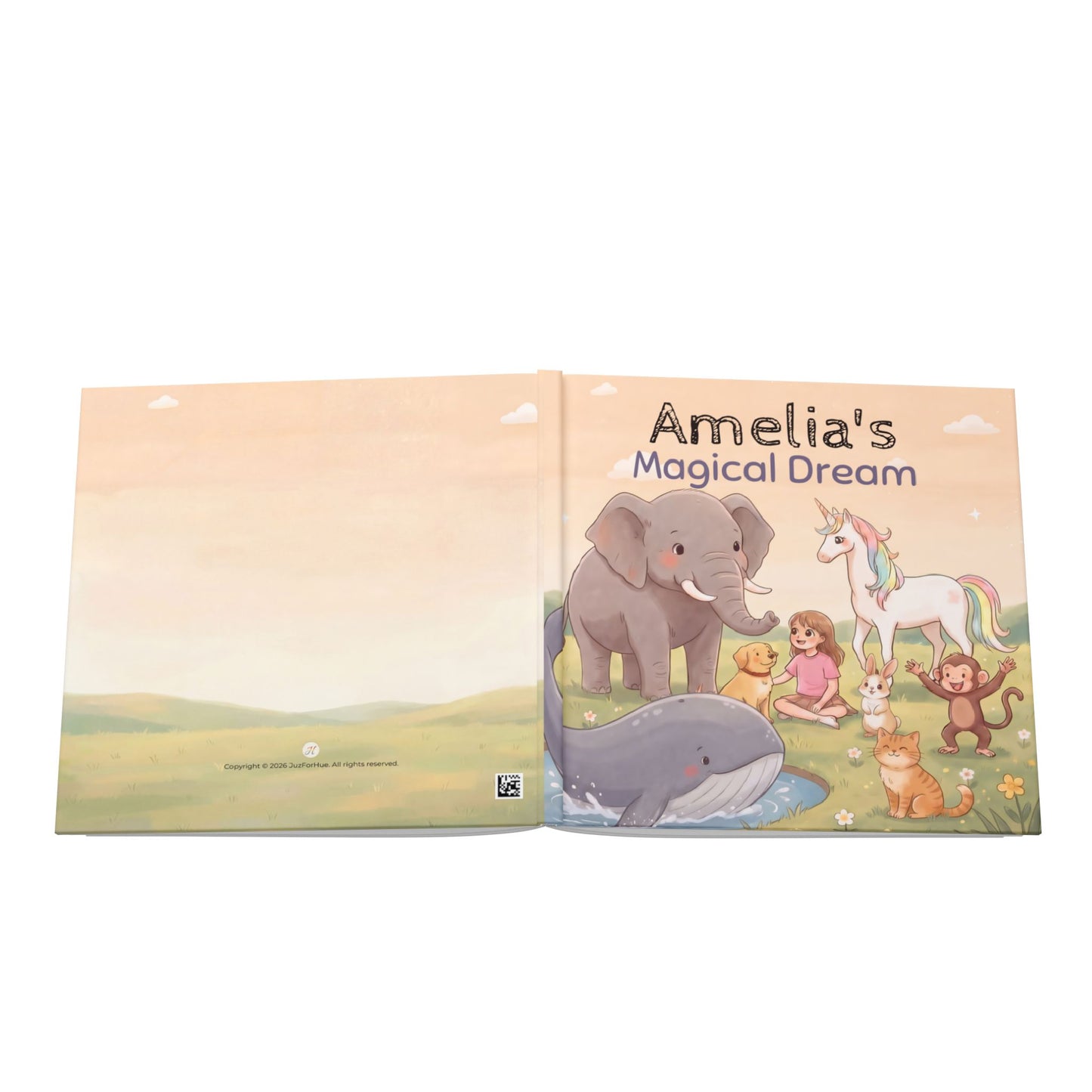 [Name]'s Magical Dream | Personalized Book for Girls